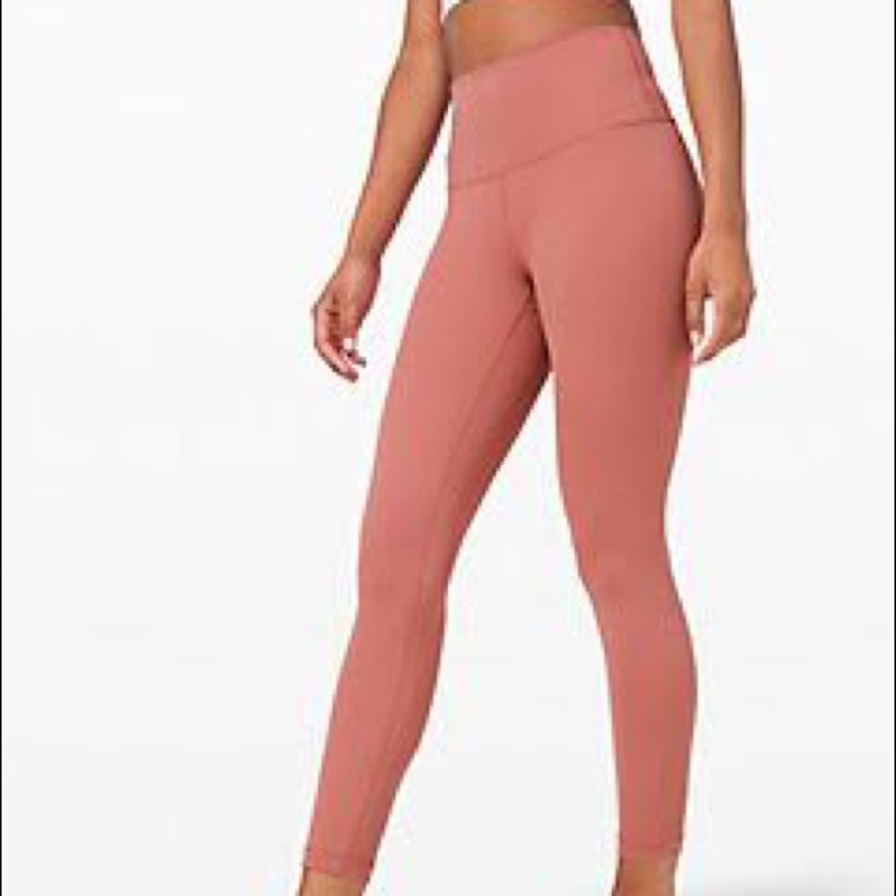 pink lululemon leggings
